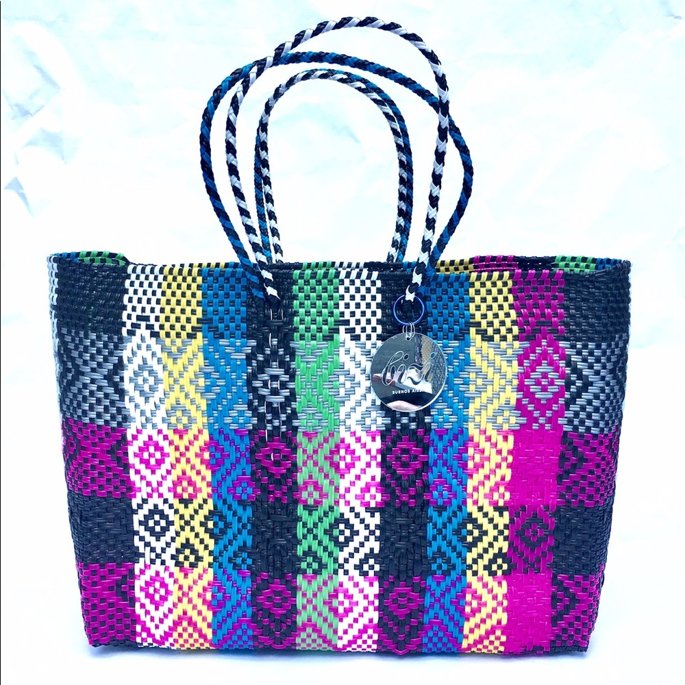 Hand Woven Market Beach Bag